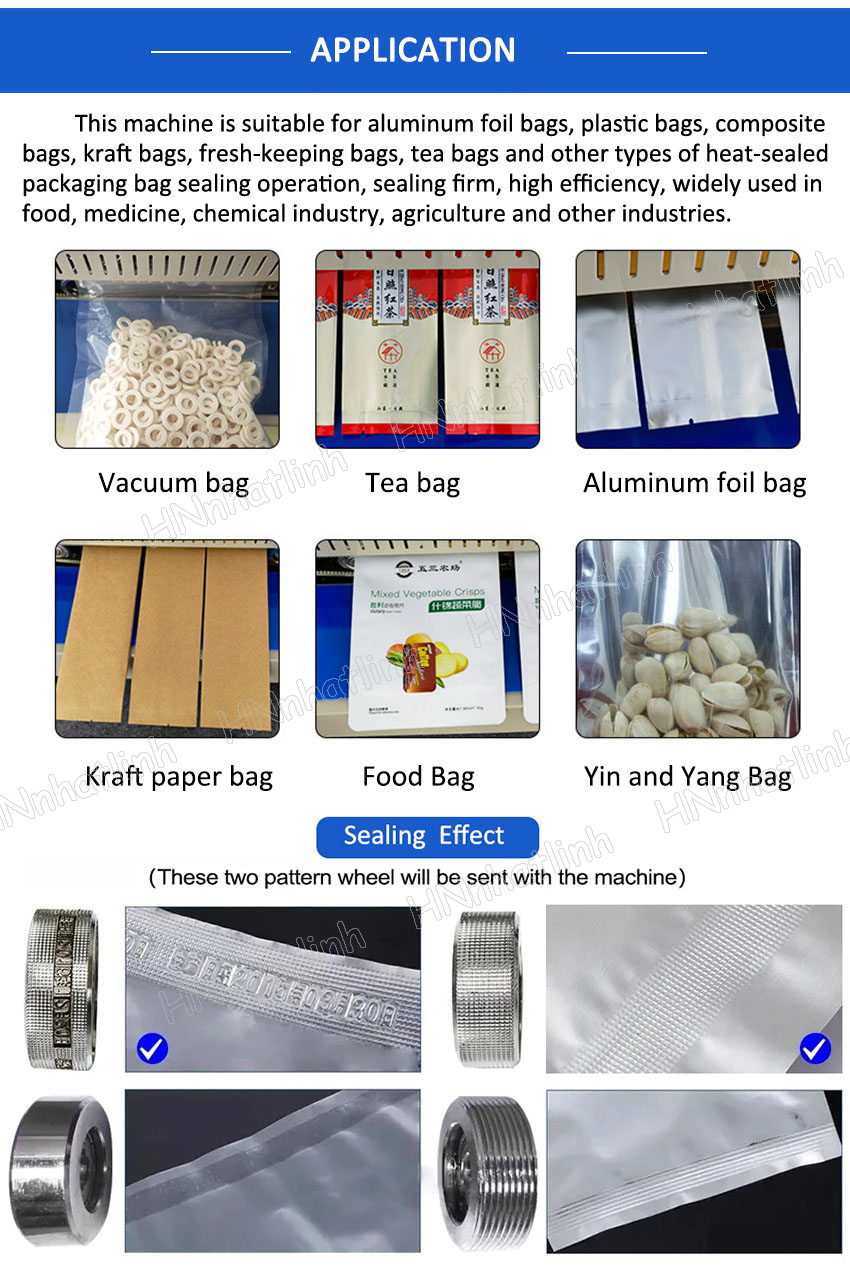 Plastik Alüminyum Folyo Çanta Ambalaj Makinesi için Tarih Toplu Kodlayıcı Yazıcısı Yarı Automatik Mürekkep Püskürtmeli Baskı Çantası Sızdırmazlık Makineleri PM1800