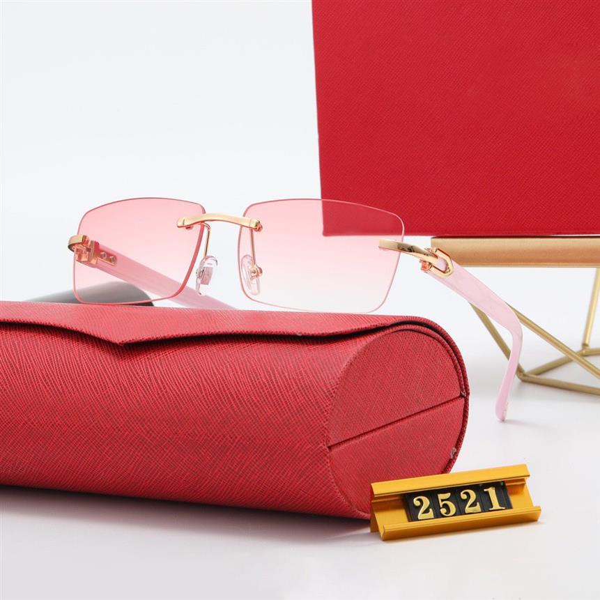 Lunettes de soleil designer Femmes lunettes d'extérieur Numes Outdoor Frame Fashion Wood Bamboo Jambes Classic Lady Sun Glasses For Womens Luxury S246L