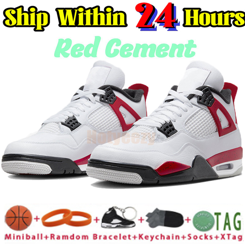 Red cement 4 Mens basketball shoes 4s thunder Military Black cat Frozen Moments pine green seafoam midnight navy university blue messy womens sneakers men trainers