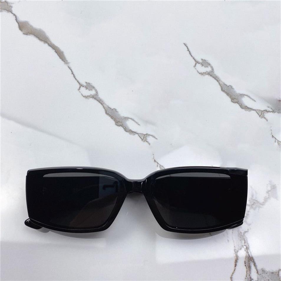 Deus Net Fashion Net Celebrity Sunglasses pour hommes et femmes Uvstone protège les yeux à l'aide de plaques supérieures pour créer des cadres carrés pour 287r