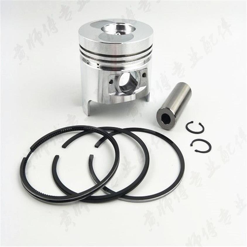 Çin 170F Dizel Motor Kolben W halka klip pimi yeke Kama Kipor Parts290W için Piston Kiti 70mm