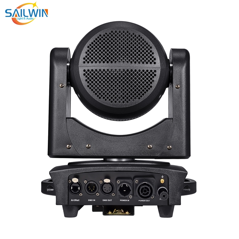 Polen Stock 7x40W Mini Zoom Led Moving Head Wash Light Lyre DJ Stage Light met Artnet Klingnet en Scan for Party Event