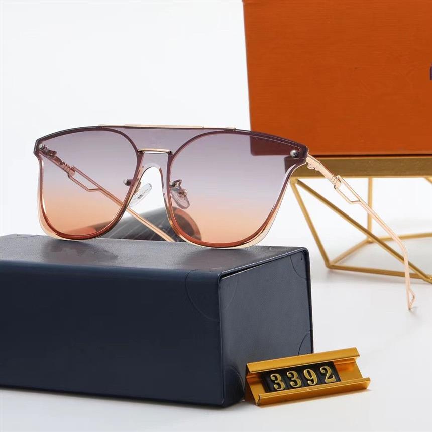Модные солнцезащитные очки для мужчин и женщин, дизайнерские роскошные солнцезащитные очки, классические брендовые солнцезащитные очки в полной оправе, уличные пляжные UV400 премиум-класса G268F