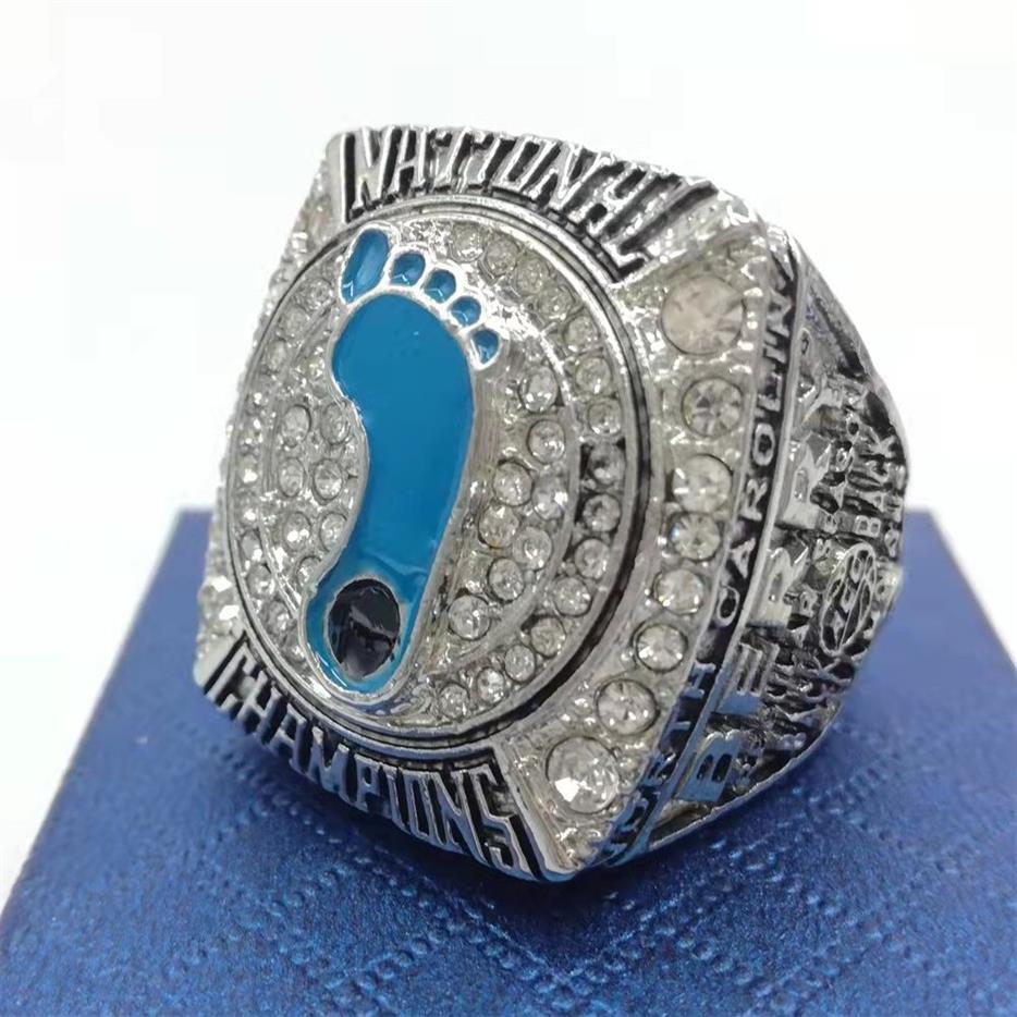 2017 North Carolina Tar Heels National Championship Rings Trophy Prize för fans Ringstorlek 8-13276R