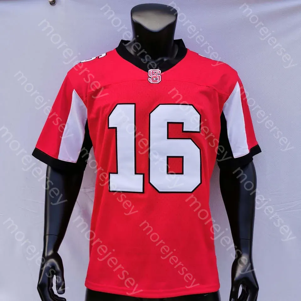 NC State North Carolina Wolfpack NCAA College Football Jersey Philip Rivers RUSSEL WILSON Devin Leary Pitts Jr. Demie Sumo-Karngbaye Thomas Chubb Carter Jones