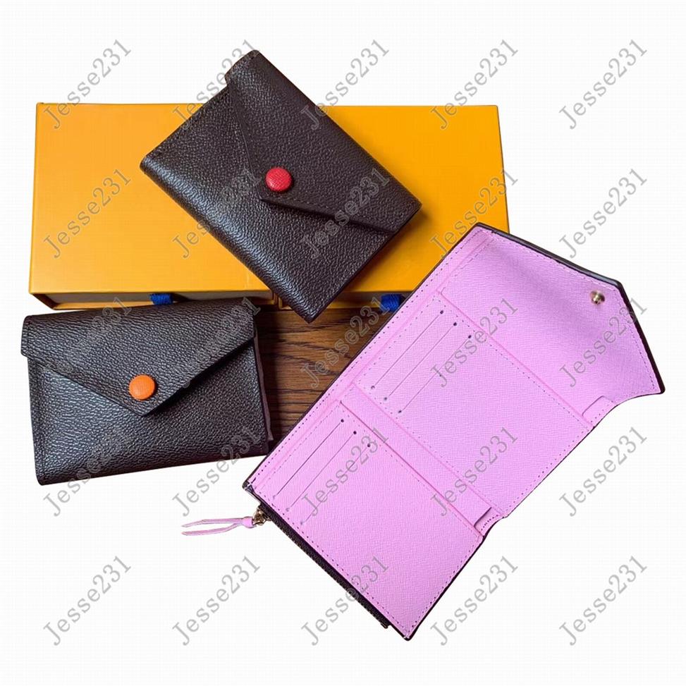 Designers portefeuilles bouton classiques femmes portefeuilles de style court en cuir souple portefeuille texturé porte-sac à main le support du boîtier de cartes wih bo291a