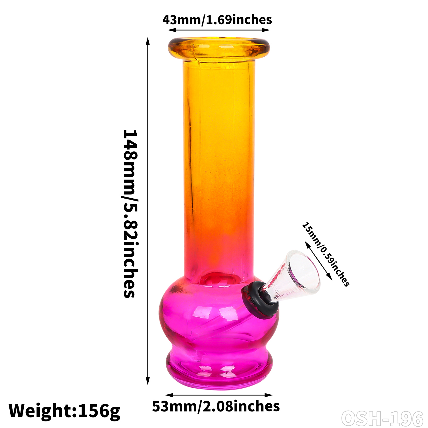 Tubo d'acqua di bong di vetro di giaccino 2024 Nuovo colorato bongo da becher cattura di ghiaccio materiale denso fumare con ciotola di vetro migliore qualità