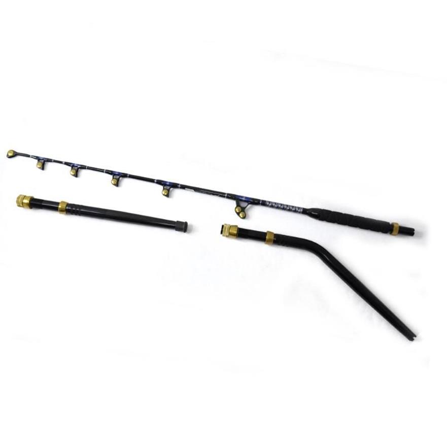 Bluespear 130lbs Trolling Rod 6'6 Good Service Fishing Big Game Trolling Rod with Roller Guide Sea Boat2104