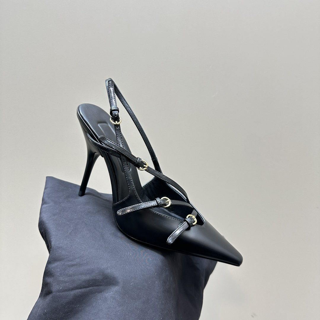Más reciente de alta calidad sexy tacones de altura diseñador de lujo para mujeres bombas de folleto de punta puntiagudas de sábanas de fiesta sandalias de verano para mujeres zapatos de tacón