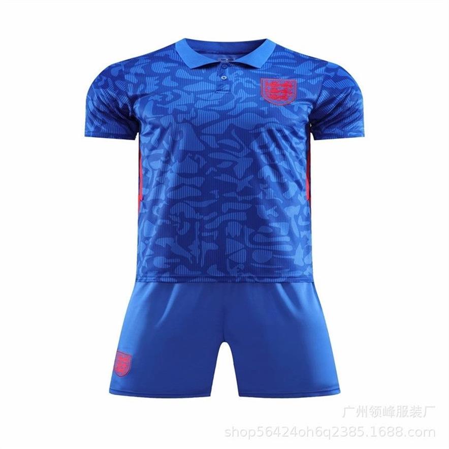 2021 Coupe d'Angleterre Équipe nationale Jersey Ringard Away Short Squoctor Soccer pour enfants 2703