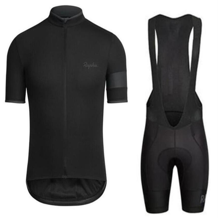 2019 Pro Team Rapha Cycling Jersey Ropa Ciclismo Road Bike Clothing Cykelkläder Summer Kort ärm Ridtröja XXS-4XL ZEST267L