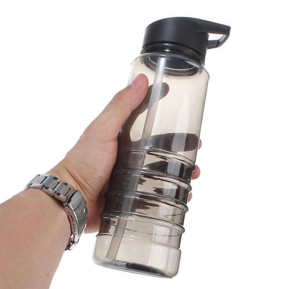 Flip Straw Drinks Sport Hydration Water Bottle Cycling CHING BPA BLACK2763