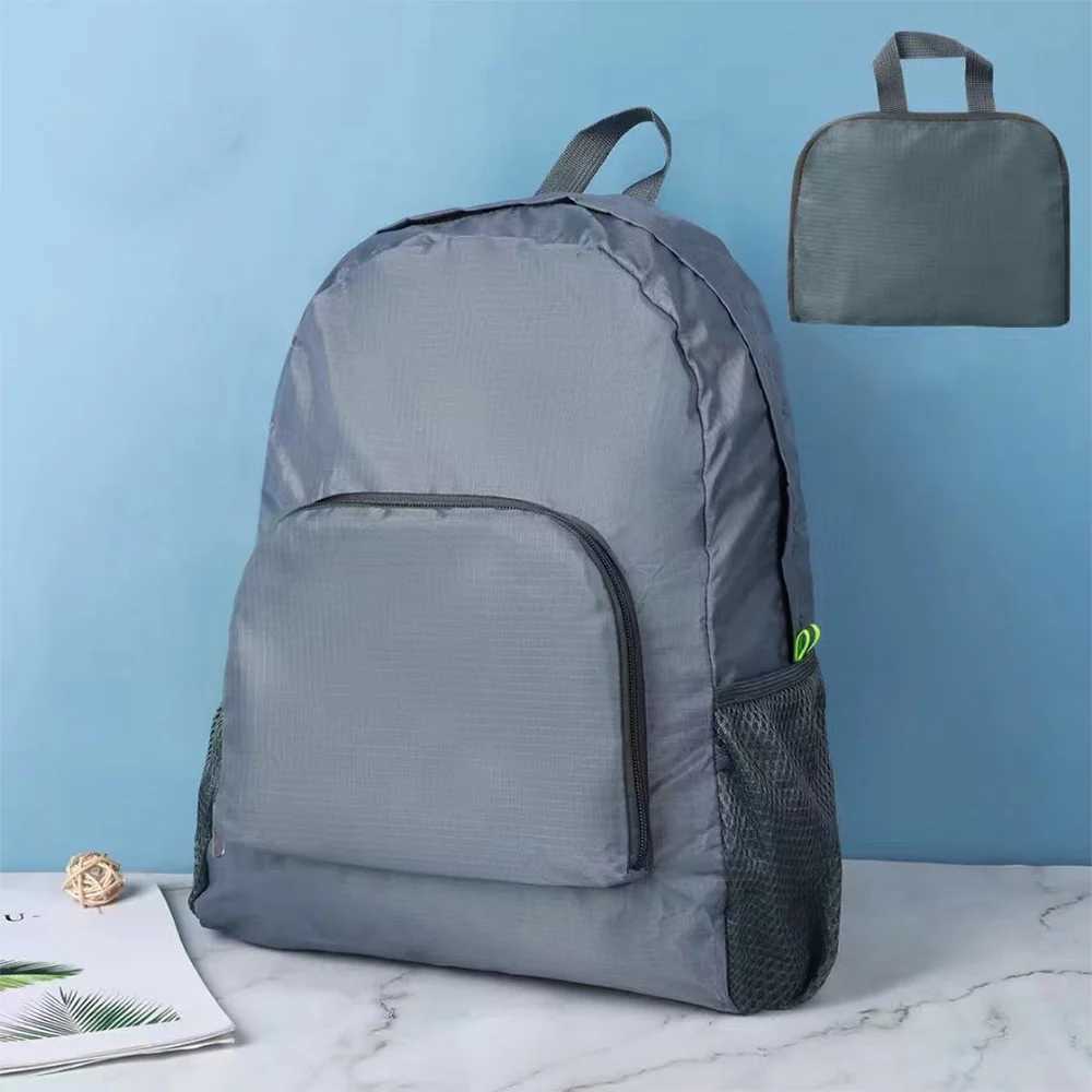 Bolsas ao ar livre portátil Backpack Dobrável Men.