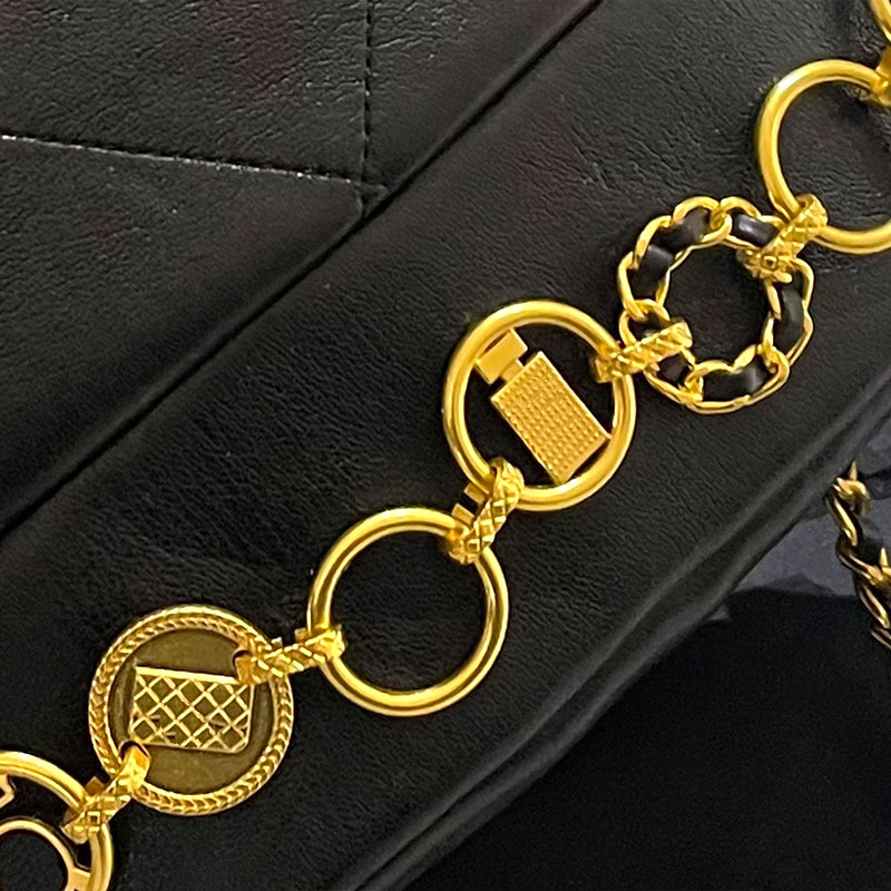 Signi Designer Borsa Oro Backpack Atmosfera retrò istantanea Milioni con una borsa di traversa portatile da 23 cm