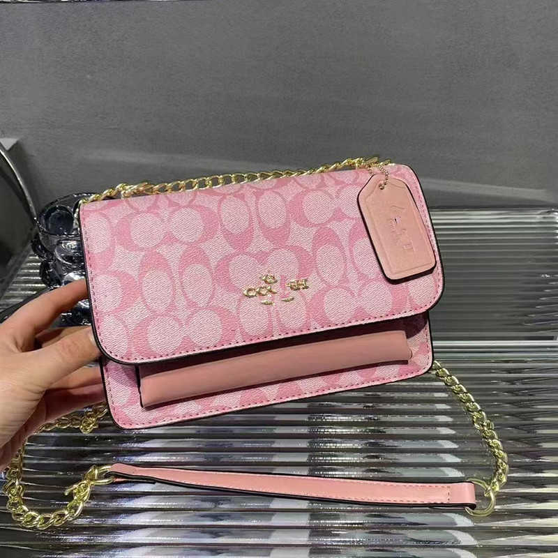Printed letter small square fashionable printed chain single crossbody outdoor shoulder bag Factory Online 70% sale