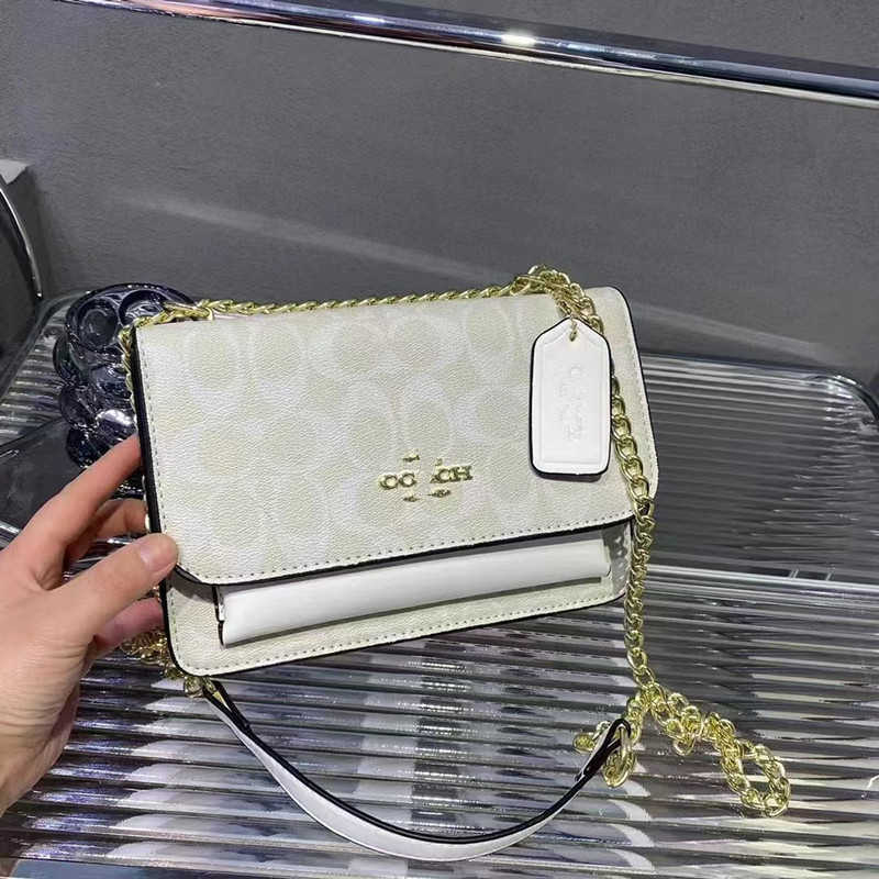 Basılı mektup küçük kare şık baskılı zincir tek crossbody açık omuz çantası fabrikası online 70% satış