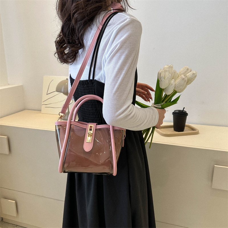 Fritid Messenger Bag Minority Design Shoulder Bag Handväska Fashion Bucket Bag Female Spring 2023 Ny stil CCJ3095