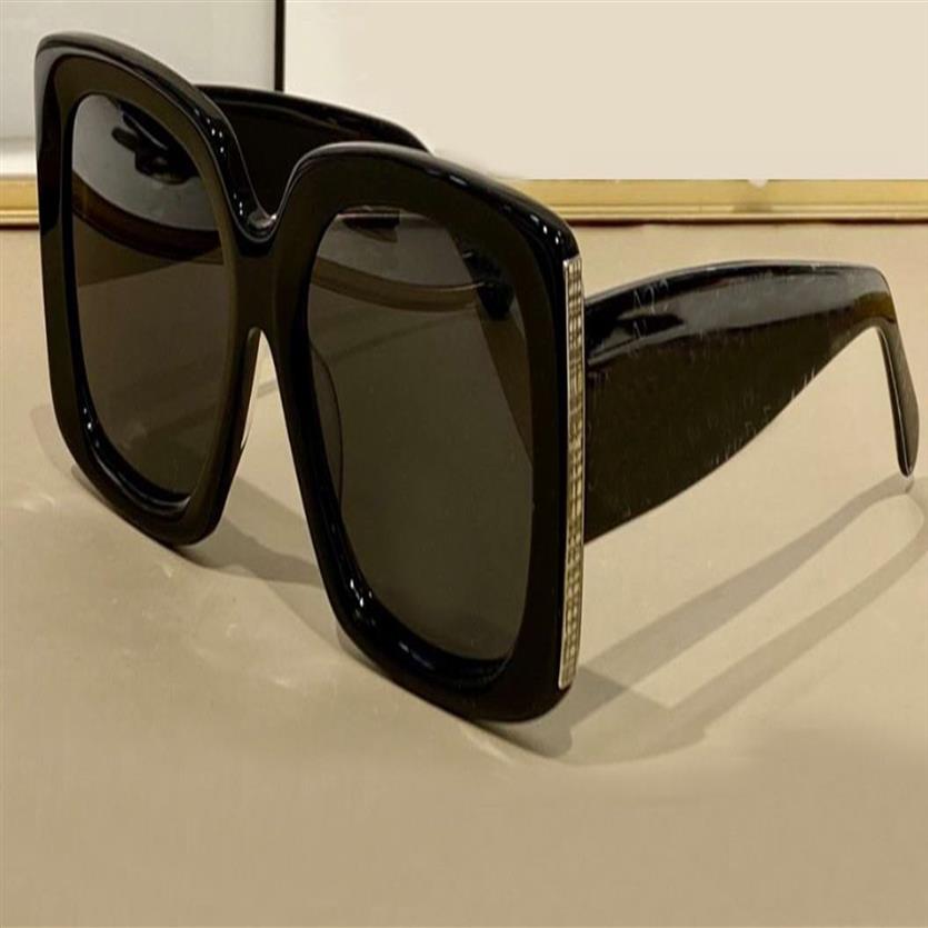 Черные квадратные солнцезащитные очки 5435 Откройте для себя очки occhiali da sonle homen fashion sun gaceles uv защитные оттенки с Box2075