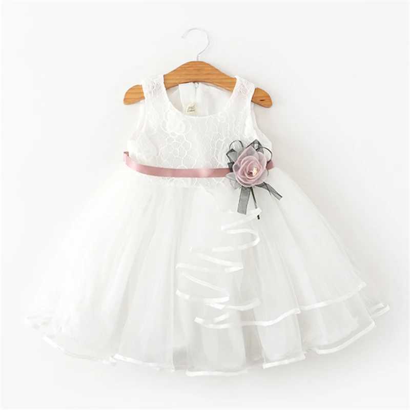 Jurken voor meisjes Baby meisjes jurk Casual kostuum Kinderen jurken voor meisjes Bloem babyjurk meisje feest Kleine prinses Tutu zomerjurk vestidosL231222