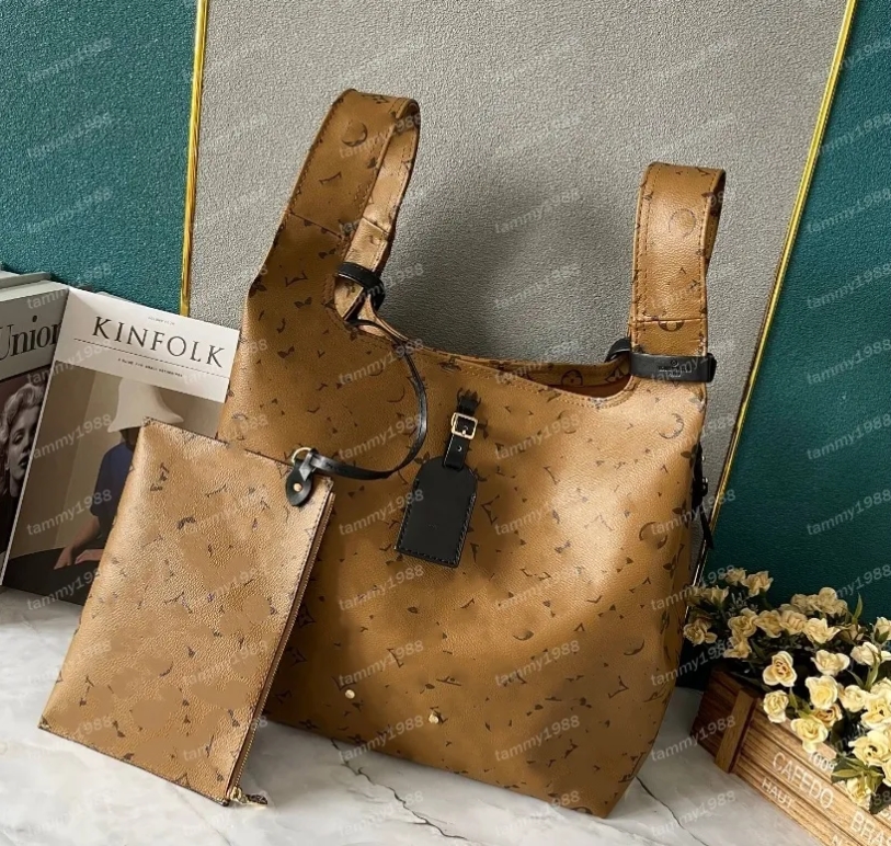 Sac de créateur Atlantis Panier d'épicerie Sac 2023 Edition de piste New Limited Women Sacs Sacs Classic M46816 CowHide Le cuir Sac M46816