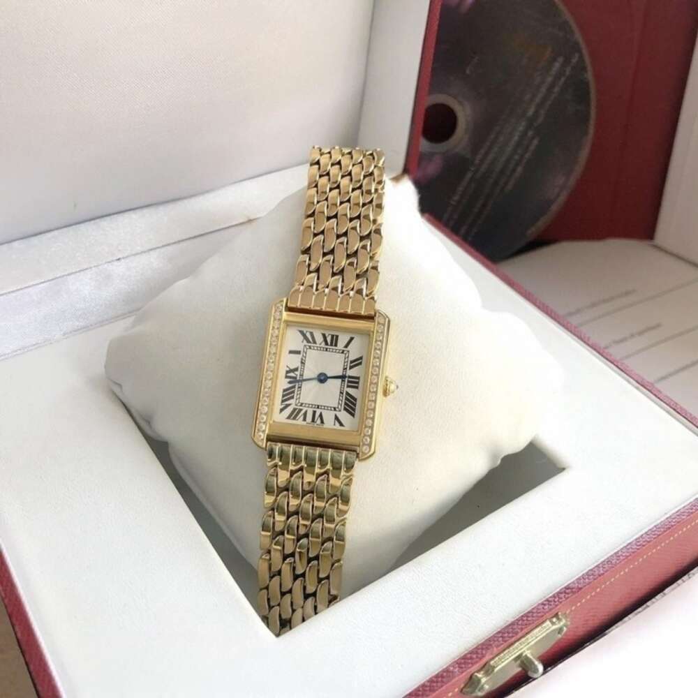 Designer Carti's Watches Fashion Luxury Watch Watches Relógios Classic Quartz Men e Women's Welkes Square Tank Série Cheetah Casal Acessórios Mecânicos de Avanço