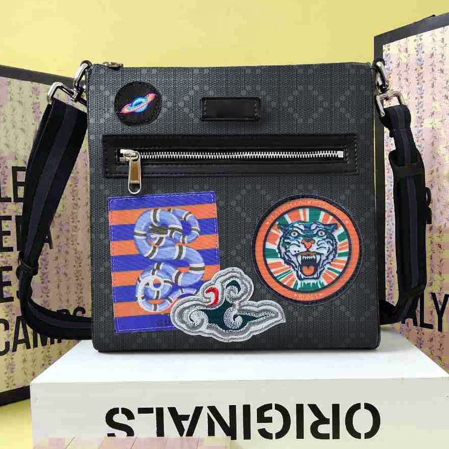 Herr designer crossbody handväska plånbok klassisk affärssackel väska avslappnad stil portfölj crossbody väska 7a hög kvalitet hög kvalitet