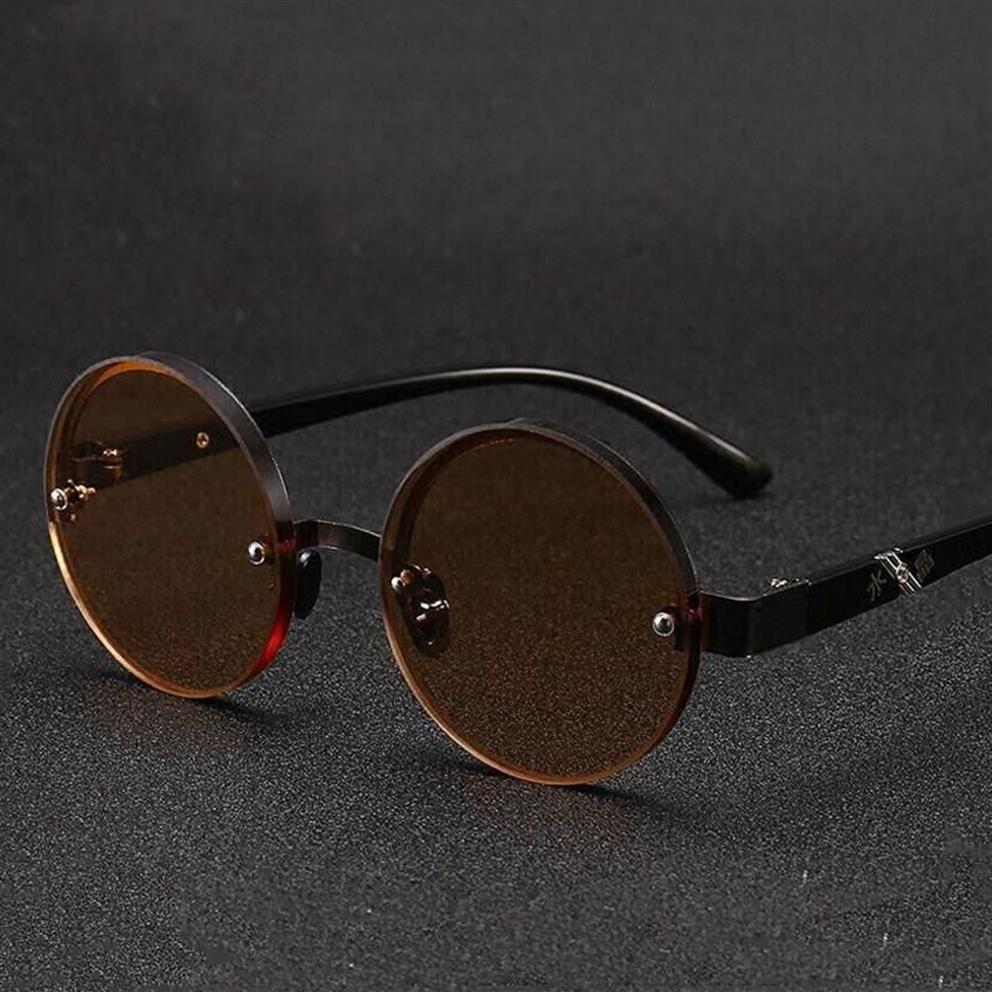 Sunglasses Retro Round Anti-fatigue Reading Glasses Women Men Tea Clear Lens Glass Presbyopia Frame Diopter 1 0-4 0268a