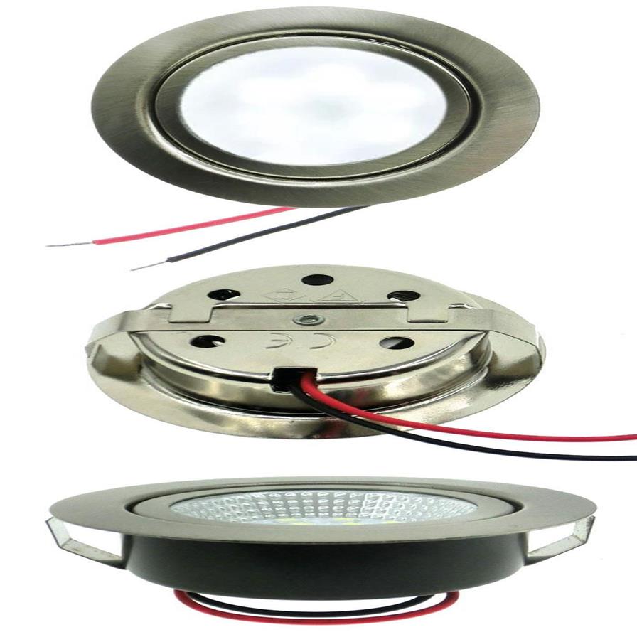 Glödlampor rostfritt led skåp glödlampa 3W 12V DC frosttäcke vit 6000k varm 3000k277c