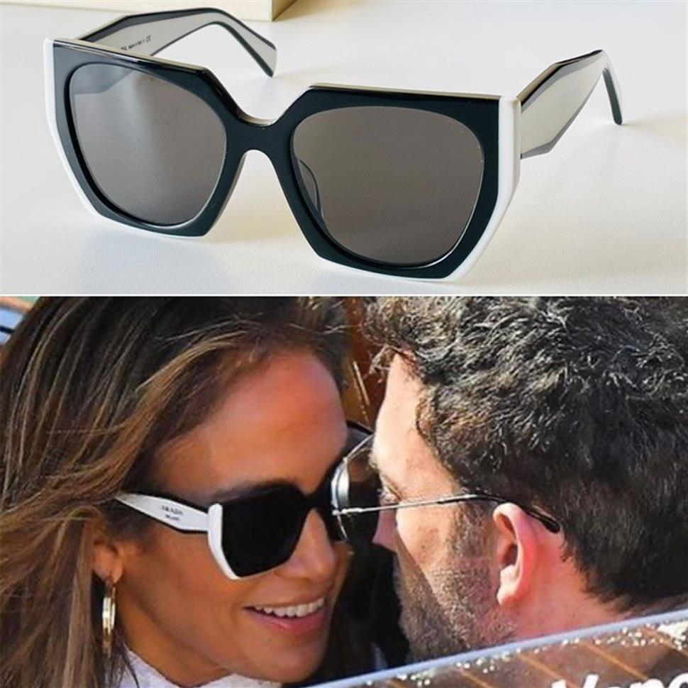 Ladies Monochrome PR 15WS Okulary przeciwsłoneczne Designerskie okulary imprezowe Kobiety w stylu scenicznym Top Wysokiej jakości moda kota oka rozmiar 51-19-14265x