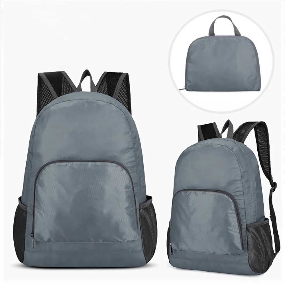 Bolsas ao ar livre portátil Backpack Dobrável Men.