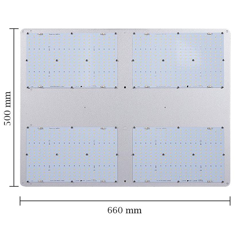 480W SAMSUNG V3 PHYTO LAMP LED PANEL BOARD LM301H 3000K 3500K med djupröd 660Nm röd UV IR för inomhusväxter202m