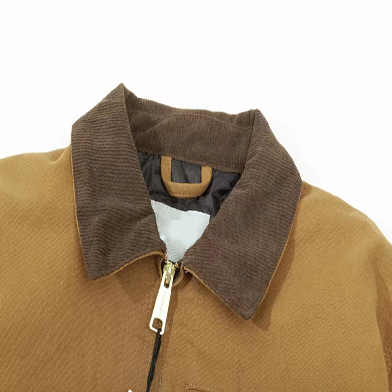 veste de designer vintage veste hommes de haute qualité single objet collier de gourmand épaissis en peluche de jean