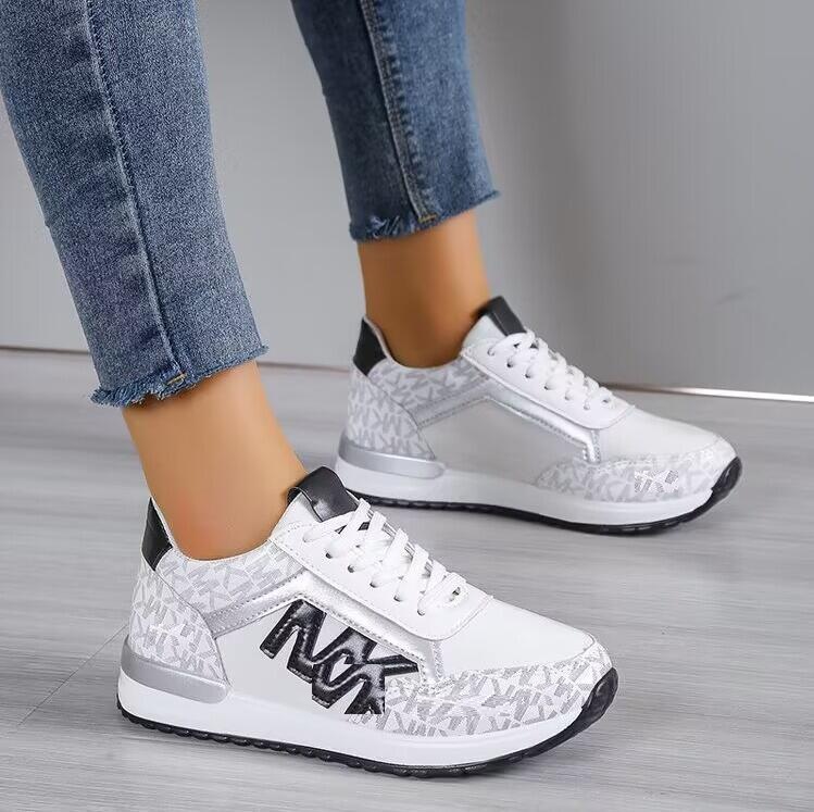 Klassieke lederen wandelschoenen lichtgewicht sport dames hardloopschoenen ademende vrouwelijke trainers sneakers