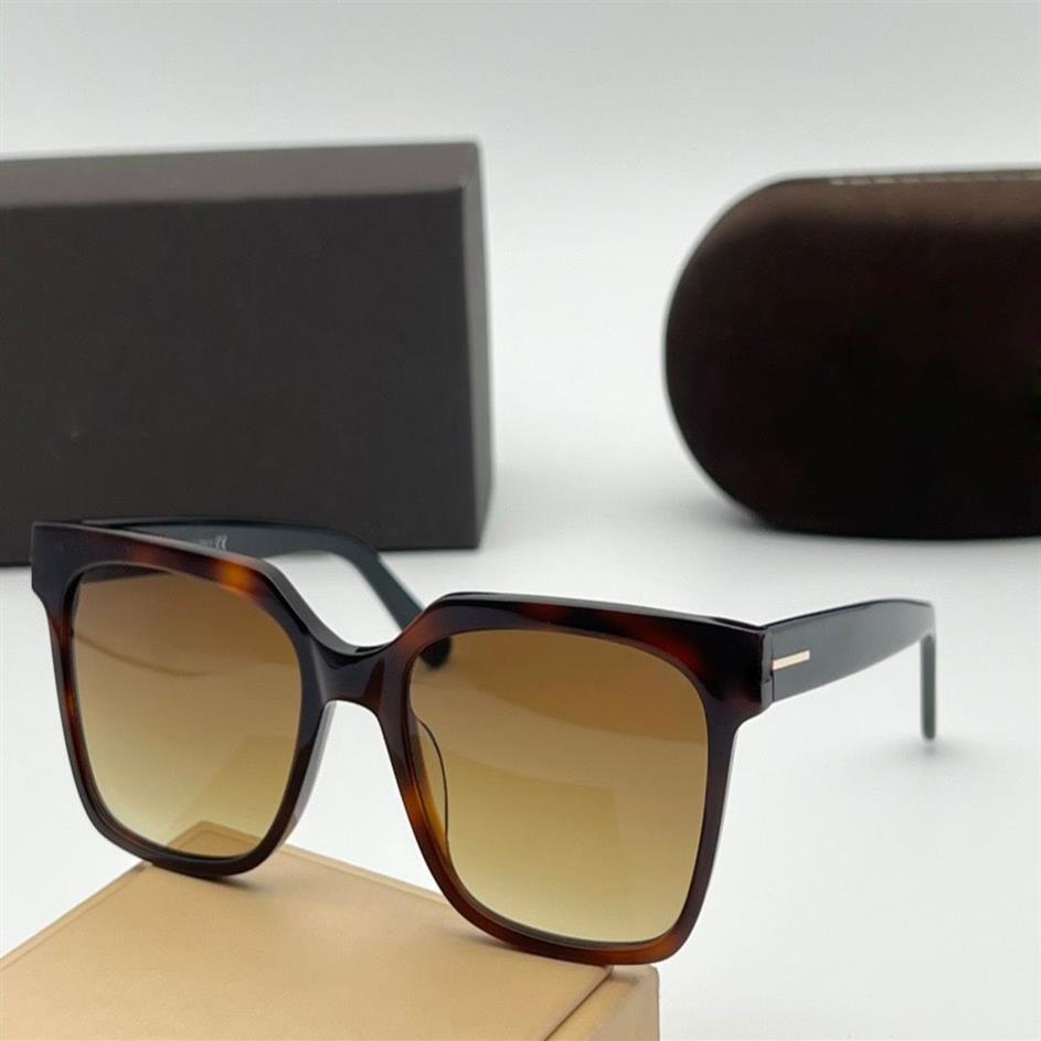 Sonnenbrille für Männer Herren schwarze Sonnenbrüche Safilo Eyewear Frauen Stil Square großer Rahmen Sonnenbrillen UV400 Schutz Vintage Fas229f