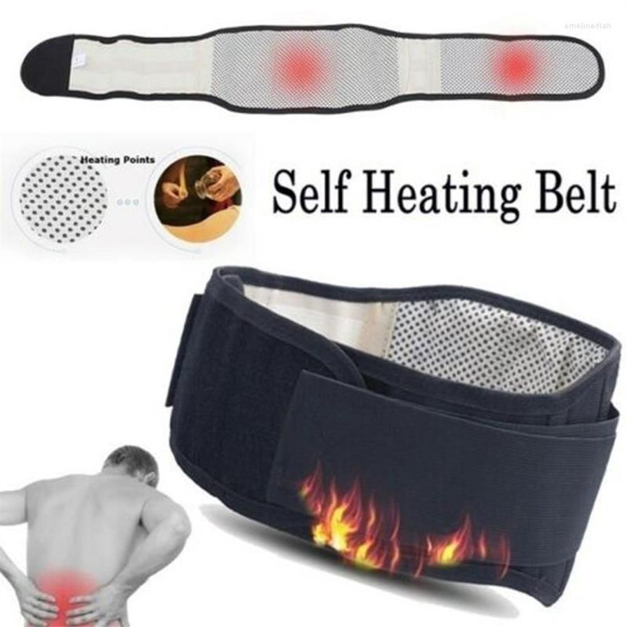 Belts Magnetic Back Support Brace Belt Lumbar Lower Waist Posture Corrector Adjustable Double Adjust Pain Relief For Men WomenBelt257k