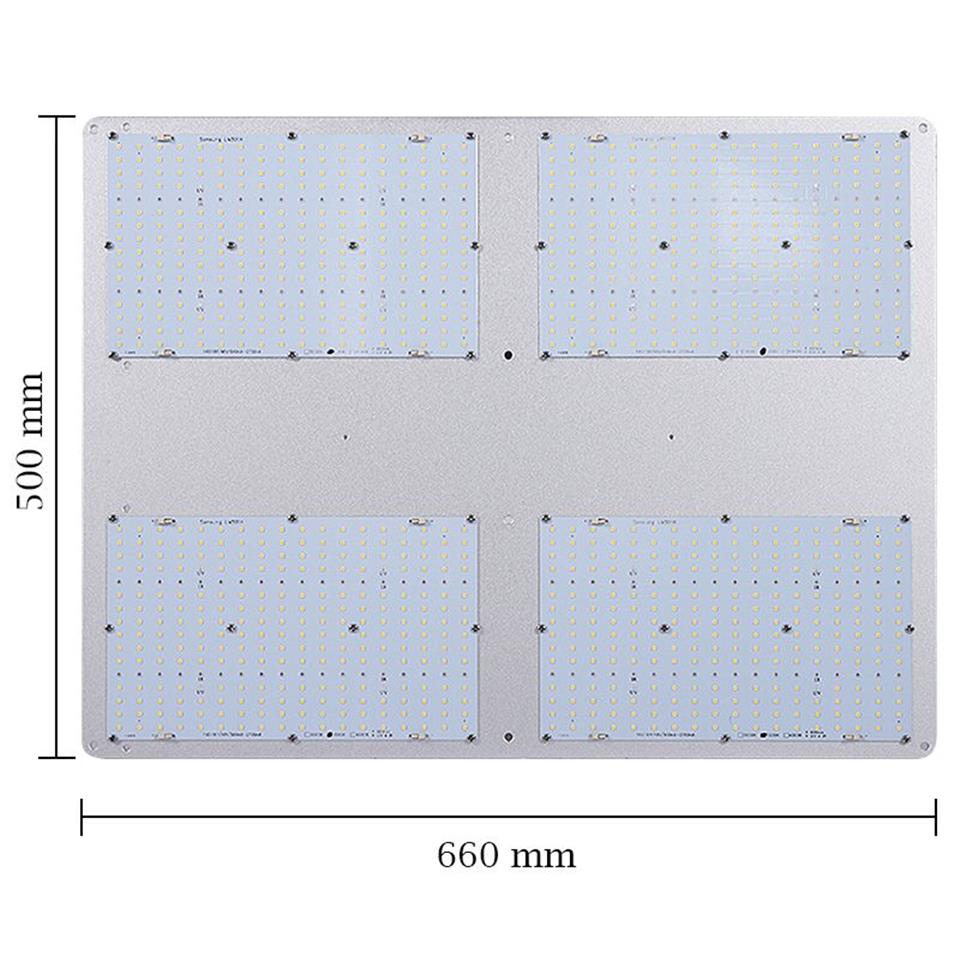 480W samsung V3 phyto lamp led panel board lm301h 3000k 3500k with deep red 660nm red UV IR for indoor plants252j