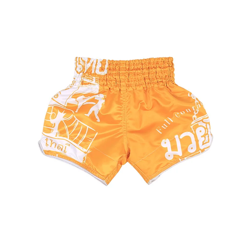 BAMBINI SANDA UNIFIFICA MMA Shorts combattono Wushu Sanda Suit for Kids Thai Shirt Training Competition Muay Thai Boxing Shorts Trunks