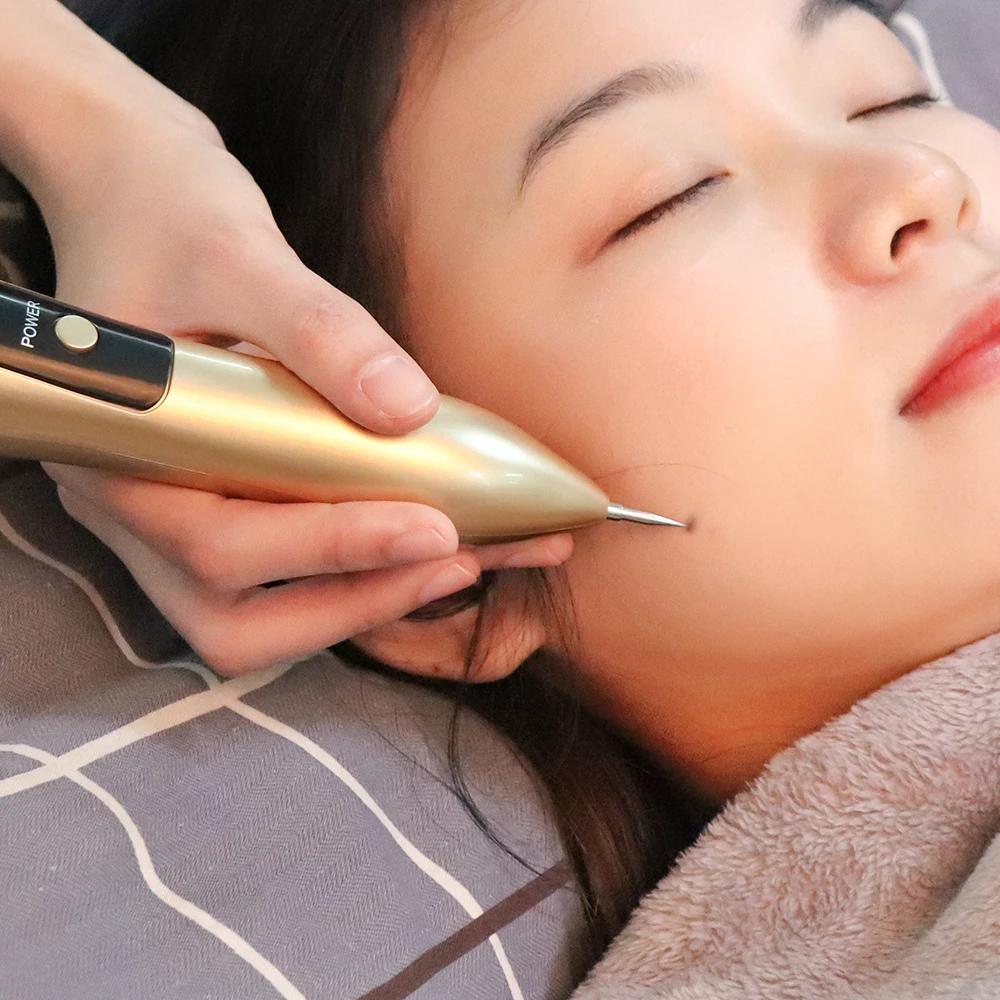 Machine 9 Niveau Skin Body Spot Tag Tag Tatoo Repoval Relival Black Pore Dark Spot Remover Neying Remover Point Pen Facial Skin Care Tools