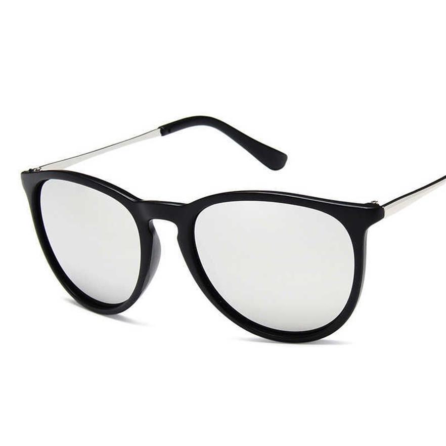 Mode Retro Cat Eye Sonnenbrille Frau Klassische Vintage Sonnenbrille weibliche Marke Designer Spiegel Fahrer Lunette de Soleil 0207251V