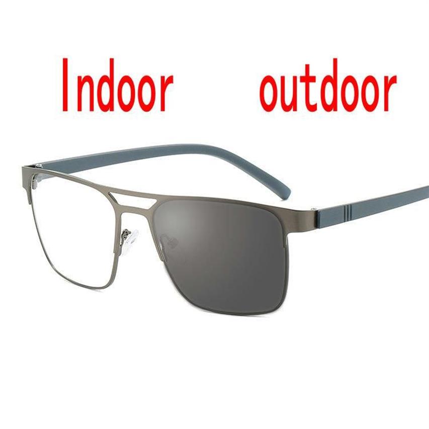 Occhiali da sole marchio progressivi vetri di lettura multifocali uomini presbiopia iperopia solare bifocale occhiali pozzaschi nxsunglassa213w