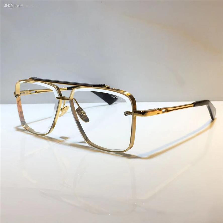 A Dita Mach Six DTS121 Lunettes de soleil pour femmes et lunettes pour hommes Top de qualité originale Designer Classic Retro Sun Glasses Brand Fashio279m