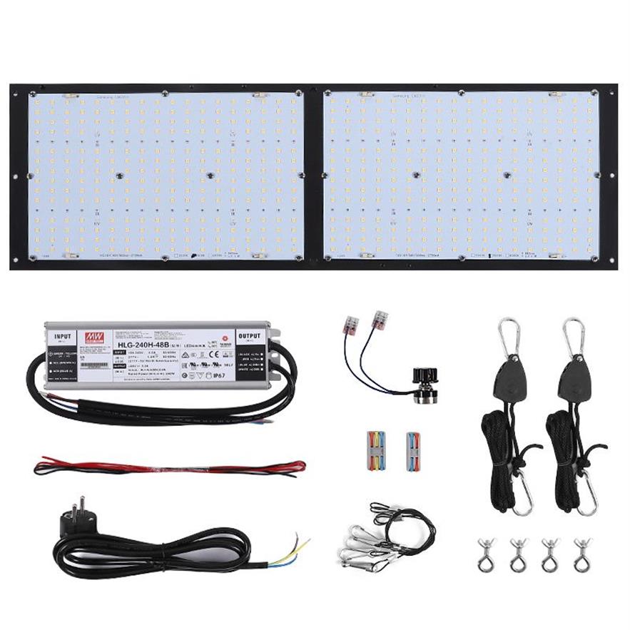 240W QB288 SAMSUNG LM301B LM301H 3000K 3500K 4000K LED LAMBRE Mélange Rouge profond 660 nm IR IR pour la croissance et la floraison des plantes intérieures325L