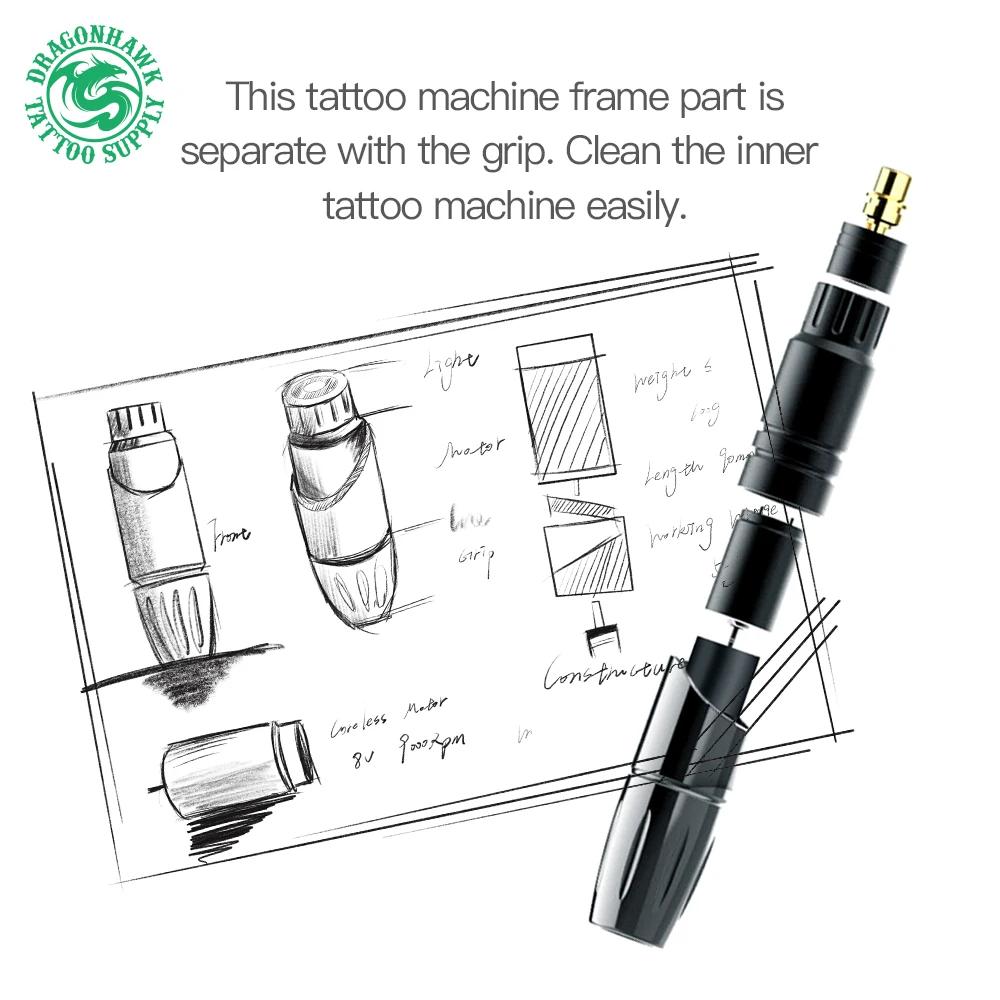 MASKIN MAST P10 TATTOO PEN ROTARY TOP Permanent Makeup Hine Eyebrow Lips Dragonhawk Tattoo Gun Supplies