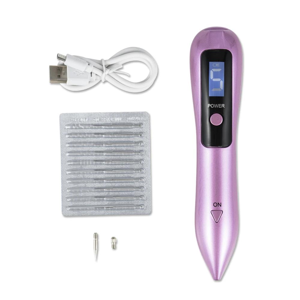 Machine laser plasma stylo roussoir discassement hine lcd taupe élimination de spot noir dissolvant cutané tag tatouage tatouage outil de beauté salon