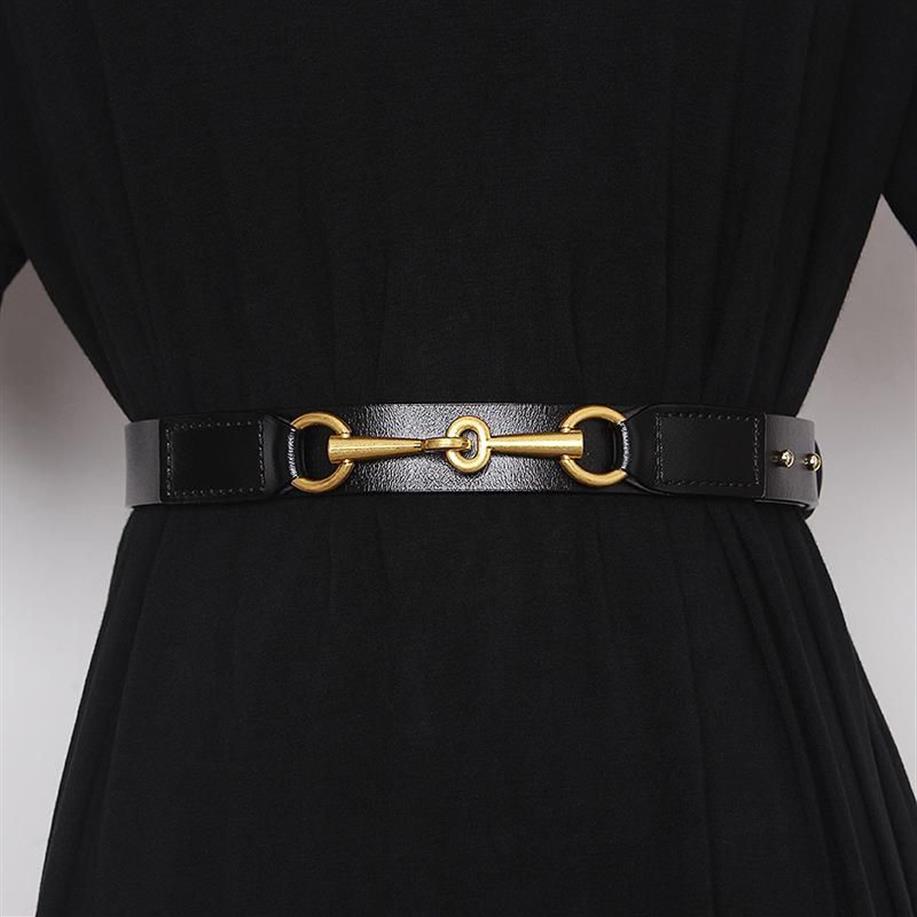 Cinture tutte abbinano la vera cinghia di cuoio vera donne semplici design in cintura abito da jeanspellini genuini.