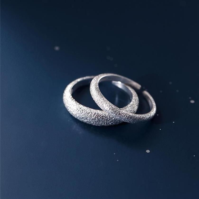 Кластерные кольца 1 шт. 925 Стерлинговое серебро холодное ветер мерхает замороженное кольцо.