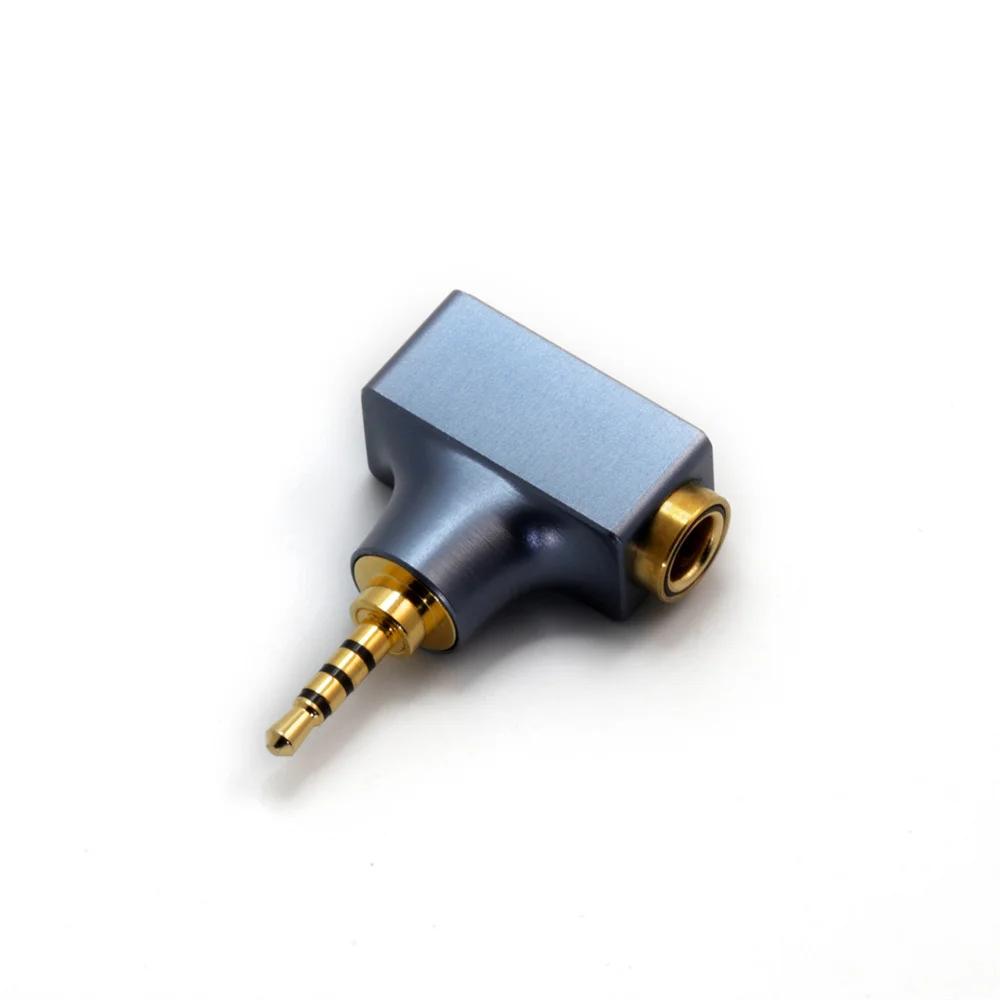 Accessories Wearresistant Adapter Plug DJ44B/ DJ44C 4.4 Balance Female To 2.5/ 3.5 mm Male for Player Headphone Spare Parts