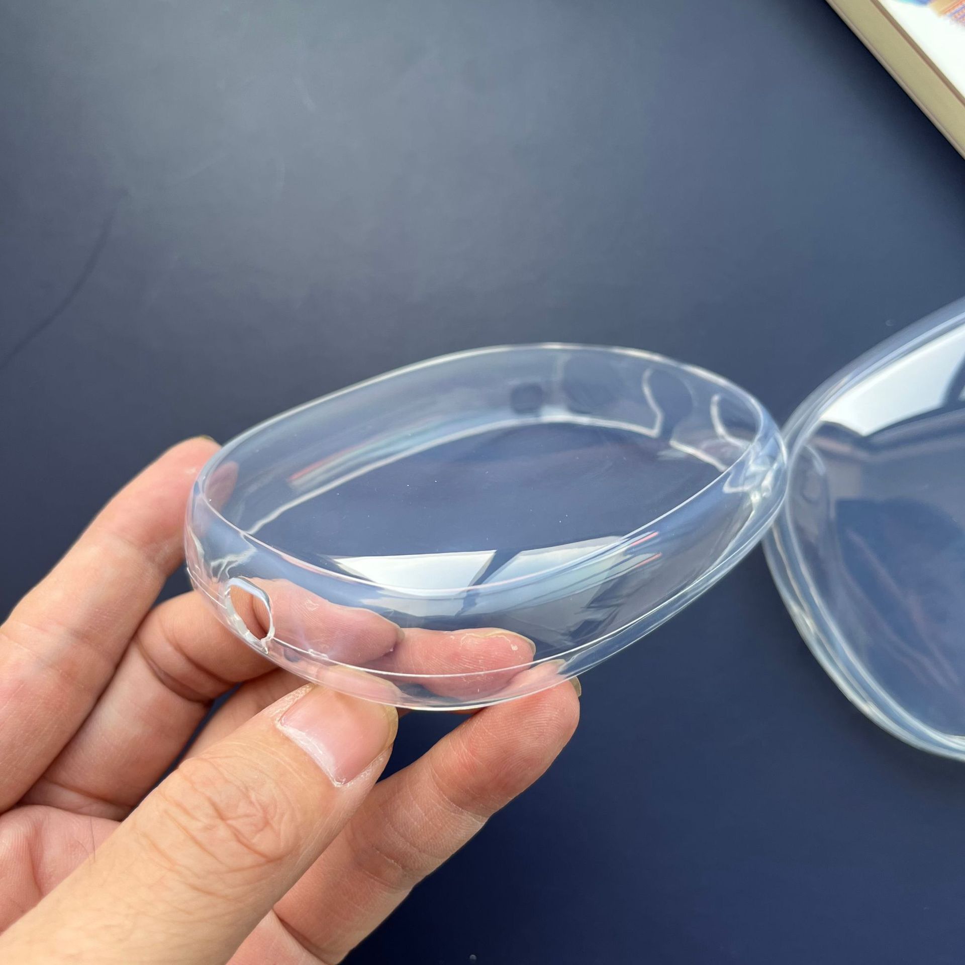 novità accessori auricolari Airpods Max Custodie protettive impermeabili in silicone solido trasparente