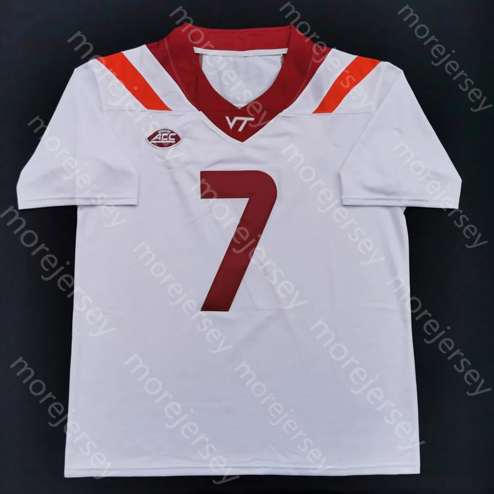 Custom Virginia Tech Hokies Football Jersey NCAA College Terrell Edmunds Edmunds Kyle Fuller Tyrod Taylor Wilson Hall Smith Holston Mitchell