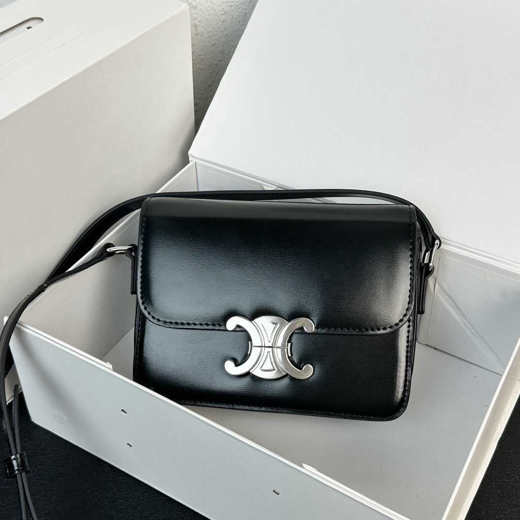 Celins's Luxusmarke Umhängetasche Designer Arc de Triomphe 2023 Herbst Winter Mode Neue Box Tofu Womens One Crossbody Triumphal mit echtem Logo BUHZ